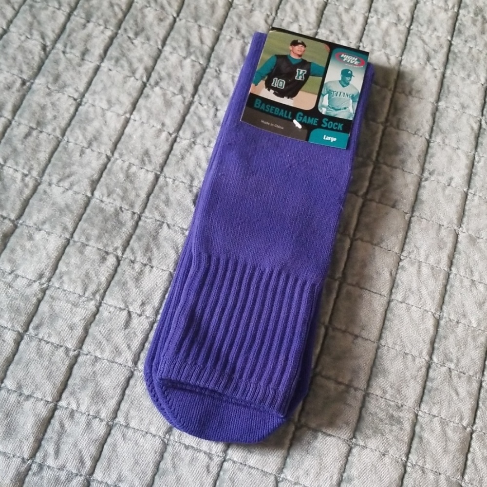 High five baseball socks